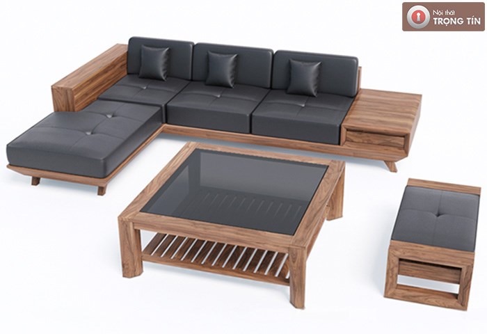 Sofa gỗ óc chó LUMIA - SF0113